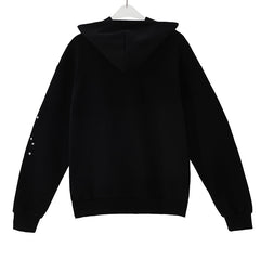 Sp5der Hoodie Cobweb Puff Print Pure Cotton