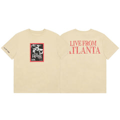 Revenge T Shirts High-quality streetwear with trendy Painted decoration