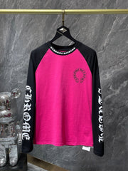 CHH  Heart Long Sleeve Shirt Unisex Fashion Loose Long Sleeve Shirt
