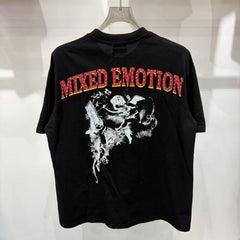 MIXED EMOTION T SHIRTS High-quality streetwear made from 260g pure cotton fabric.