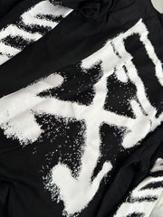 off OW white hoodie Clearance sale at rock-bottom price Size L, chest 104cm, garment length 66cm