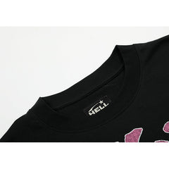 Hellstar T-shirt Direct Printing Pattern High-quality pure cotton high-street clothing