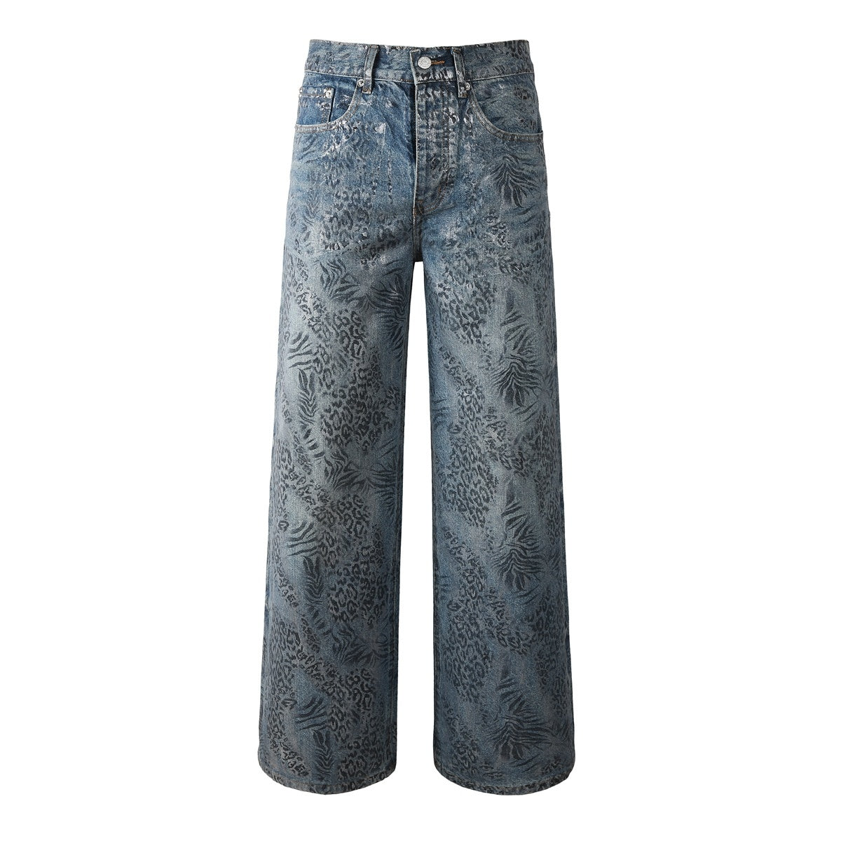 Mens trendy purple jeans 100% cotton Rhinestones #100