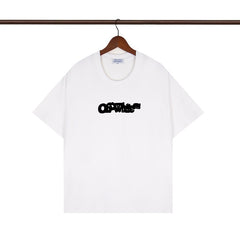 OFF WHITE T SHIRTS High-quality pure cotton high-street style