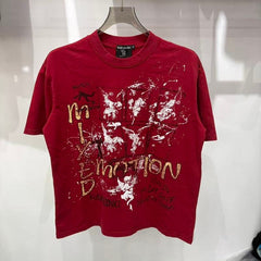 MIXED EMOTION T SHIRTS High-quality streetwear made from 260g pure cotton fabric.