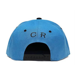 Trendy flat brimmed snapback hatsnumber 7 adjustable