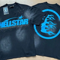 Hellstar T shirts High-street style, pure cotton, loose fit