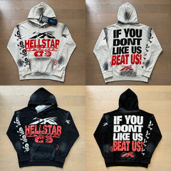 Hellstar Hoodie High-quality pure cotton high-street clothing