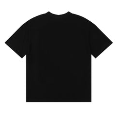 Rhude T Shirts Sunset Beach Pattern Printed Cotton Casual Short Sleeves Men and Women