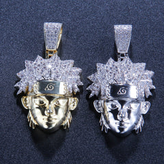 Jewelry Zircon Pendant Two Color Electroplating 14K Spectrum Far East