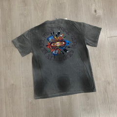 DUAA T shirts  American streetwear brand with hot-fix rhinestones and distressed details