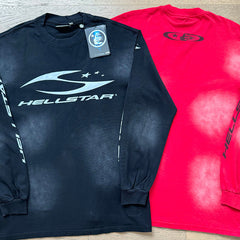 Hellstar Long Sleeve Shirts High-quality pure cotton high-street clothing
