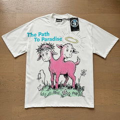 Hellstar T shirts High-street style, pure cotton, loose fit