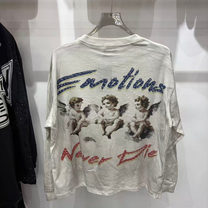 Mixed Emotion Long Sleeve Shirts