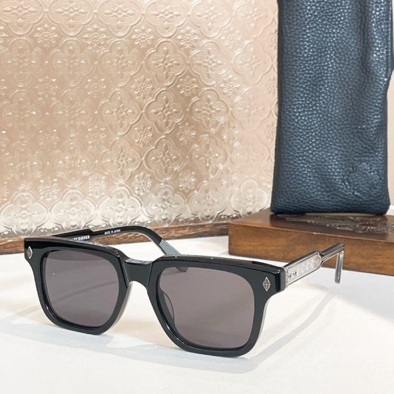 Chrome Hearts Sunglasses Two Tone Legs Frame Fashion Sunglasses