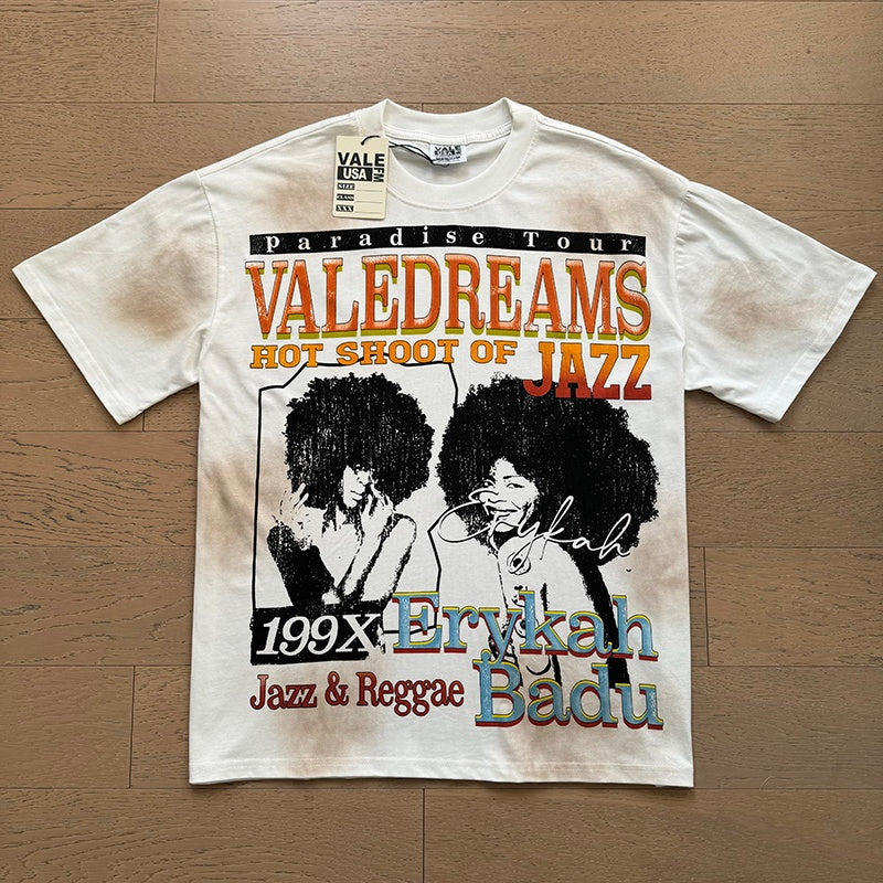 Valeforever Vale T Shirts White letter print unbeatable high-street fashion appeal.