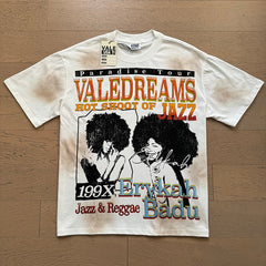 Valeforever Vale T Shirts White letter print unbeatable high-street fashion appeal.