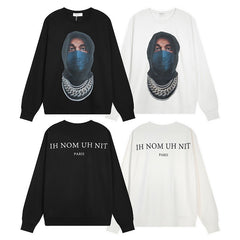 IH NOM UH NIT Crew neck sweatshirt High-quality pure cotton streetwear style