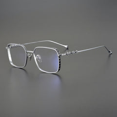 CHH Chrome Hearts Glasses Ultra Light Pure Titanium Frame Glasses