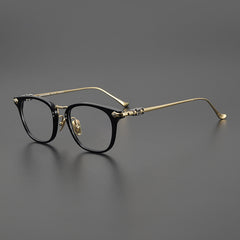 CHH Chrome Hearts Glasses Retro Glasses Frame Pure Titanium Ultra Light Square Frame Glasses