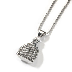 Jewelry Bottle Pendant Necklace Copper Set Zircon Hip Hop Rap Spectrum