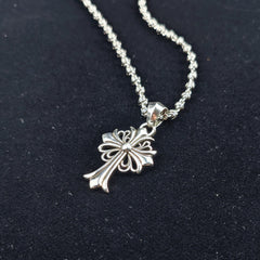 CHH Chrome heart Cross Necklace Cross Pendant Versatile for Men and Women