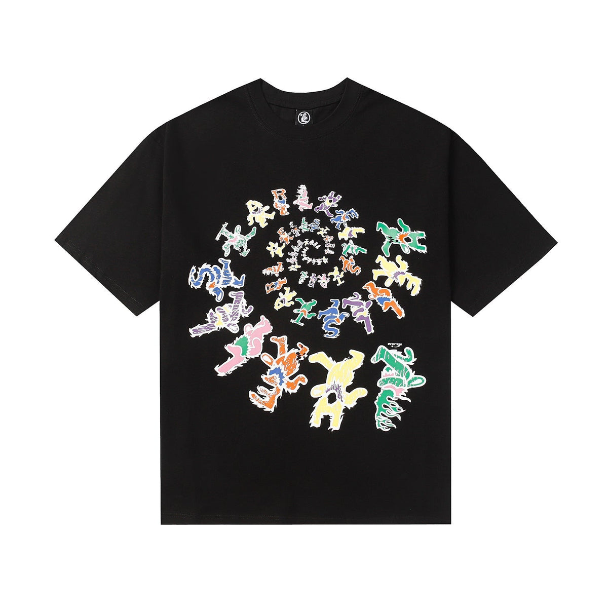 Hellstar T-Shirt Summer Top Short Sleeve High-quality pure cotton high-street clothing
