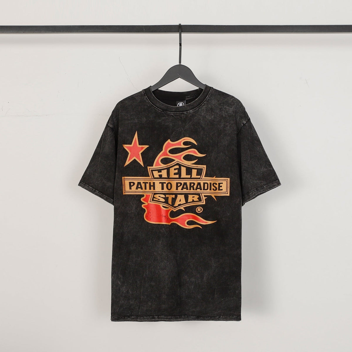 Hellstar T-Shirt Street Summer High-quality pure cotton high-street clothing