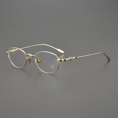 CHH Chrome Hearts Glasses Cat's Eye Personality Japanese Versatile Myopia Glasses Frame