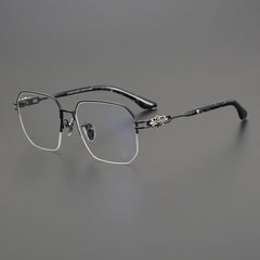 CHH Chrome Hearts Glasses Versatile Titanium Frame Ultra Light Glasses Frame