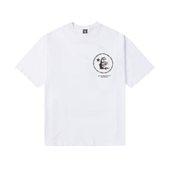 Hellstar T-Shirt Printed Men's Top Short Sleeve High-quality pure cotton high-street clothing