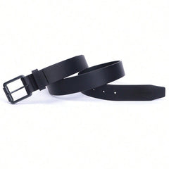 Hip-hop punk rhinestone belt casual cowhide single layer