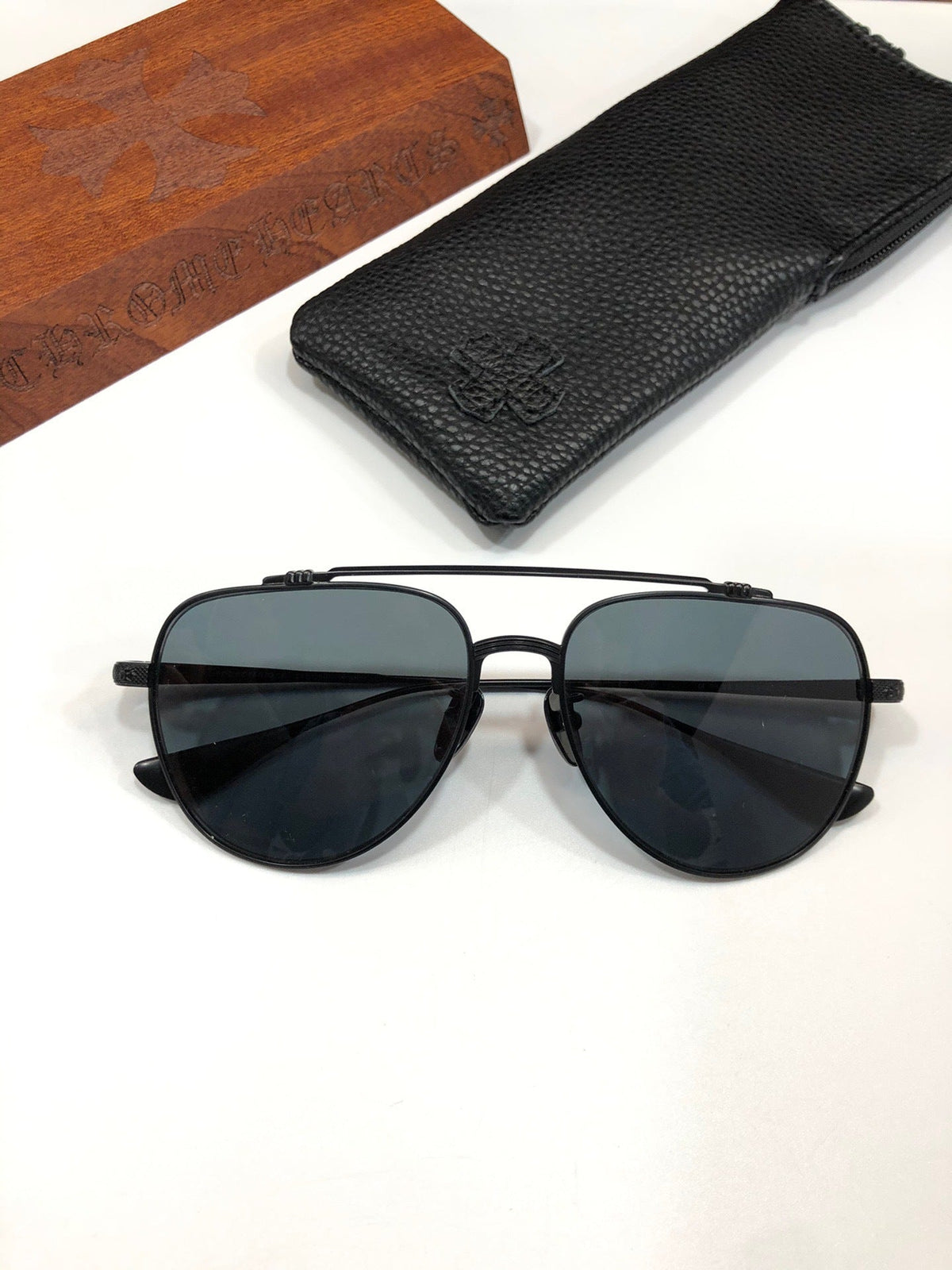 Chrome Hearts Sunglasses Fashion Toad Sunglasses Personalized Retro Sunglasses