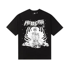 Hellstar T Shirt Loose Cotton High-quality pure cotton high-street clothing