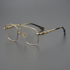 CHH Chrome Hearts Glasses Japanese pure titanium double beam myopia glasses frame