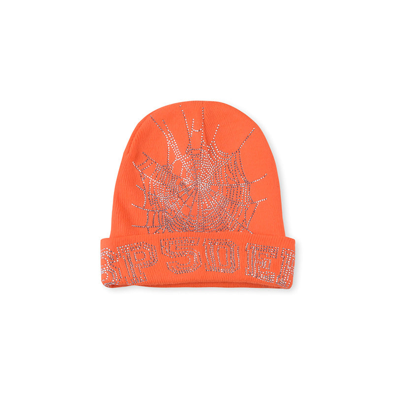 Sp5der Knitted Beanie Wool