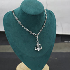 CHH Chrome heart Cross Necklace Vintage Adjustable Men's and Women's