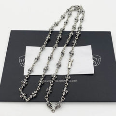 CHH Chrome heart Cross Necklace Cross Necklace Winter Men's and Women's Long