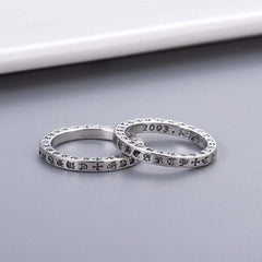CHH Chrome heart Cross Ring