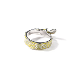 Rings Ring Copper Oil Dripping Cashew Flower Spectrum St. Valentine's