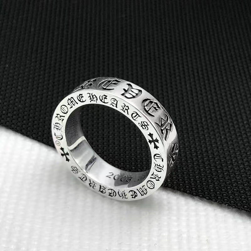 CHH Chrome heart Cross Ring