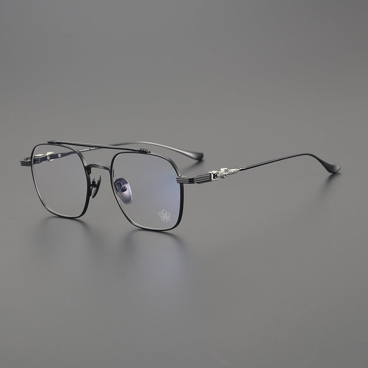 CHH Chrome Hearts Glasses Vintage Versatile Personalized Titanium Frame