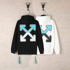 OW  hoodie gradual change arrow hoodie