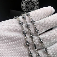 CHH Chrome heart Cross Necklace Vintage Men's and Women's Cross Necklace
