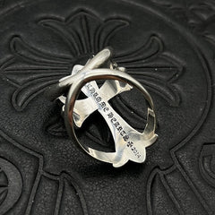 CHH Chrome heart Cross Ring
