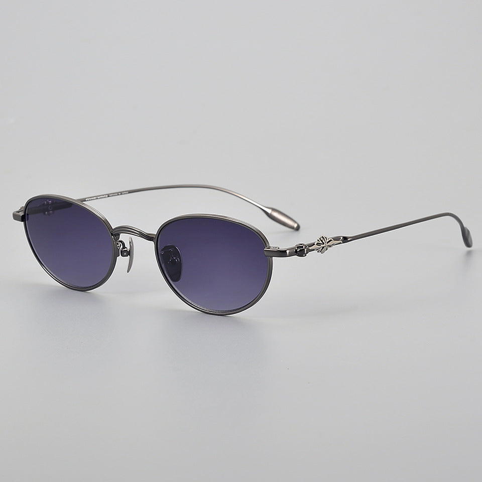 Chrome Hearts Sunglasses Pure Titanium Ultra Light Color Changing Sunglasses