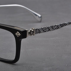 CHH Chrome Hearts Glasses Pure Titanium Versatile Myopia Glasses Frame