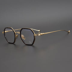 CHH Chrome Hearts Glasses Double Beam Retro Pure Titanium Ultra Light Glasses Frame