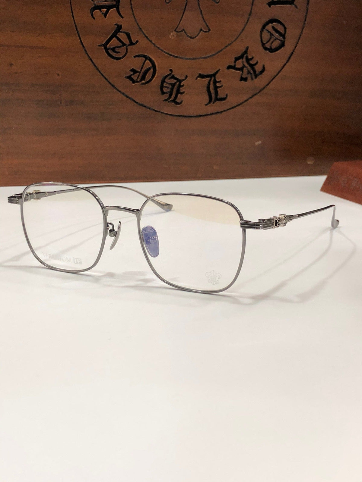 CHH Chrome Hearts Glasses Simple and elegant fashion exquisite titanium frame glasses
