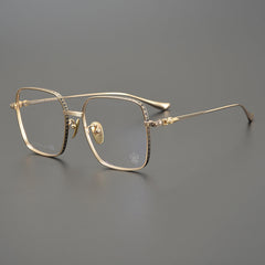CHH Chrome Hearts Glasses Versatile Ultra Light Pure Titanium Myopia Glasses Frame